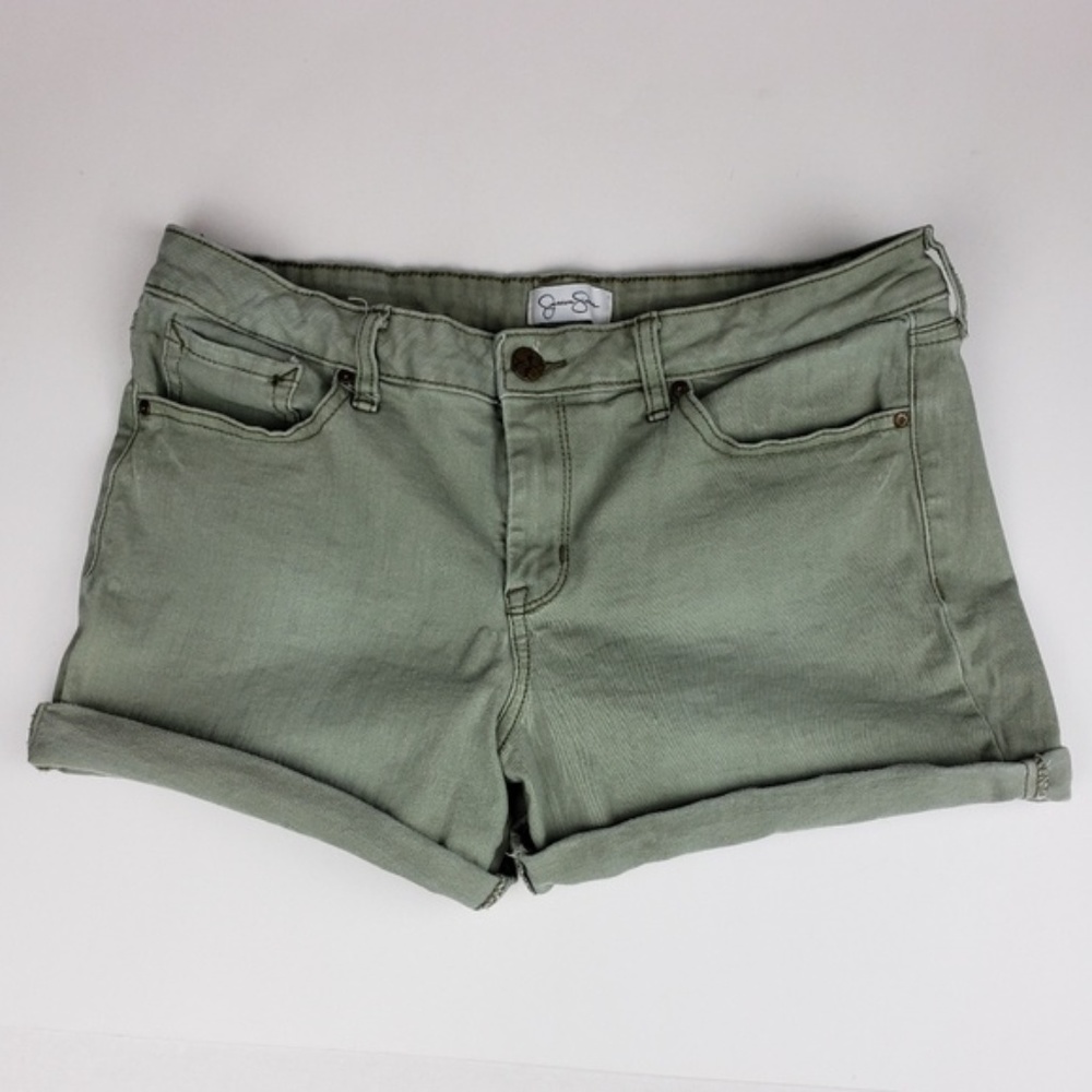Jessica Simpson Rolled Cuff Denim Shorts